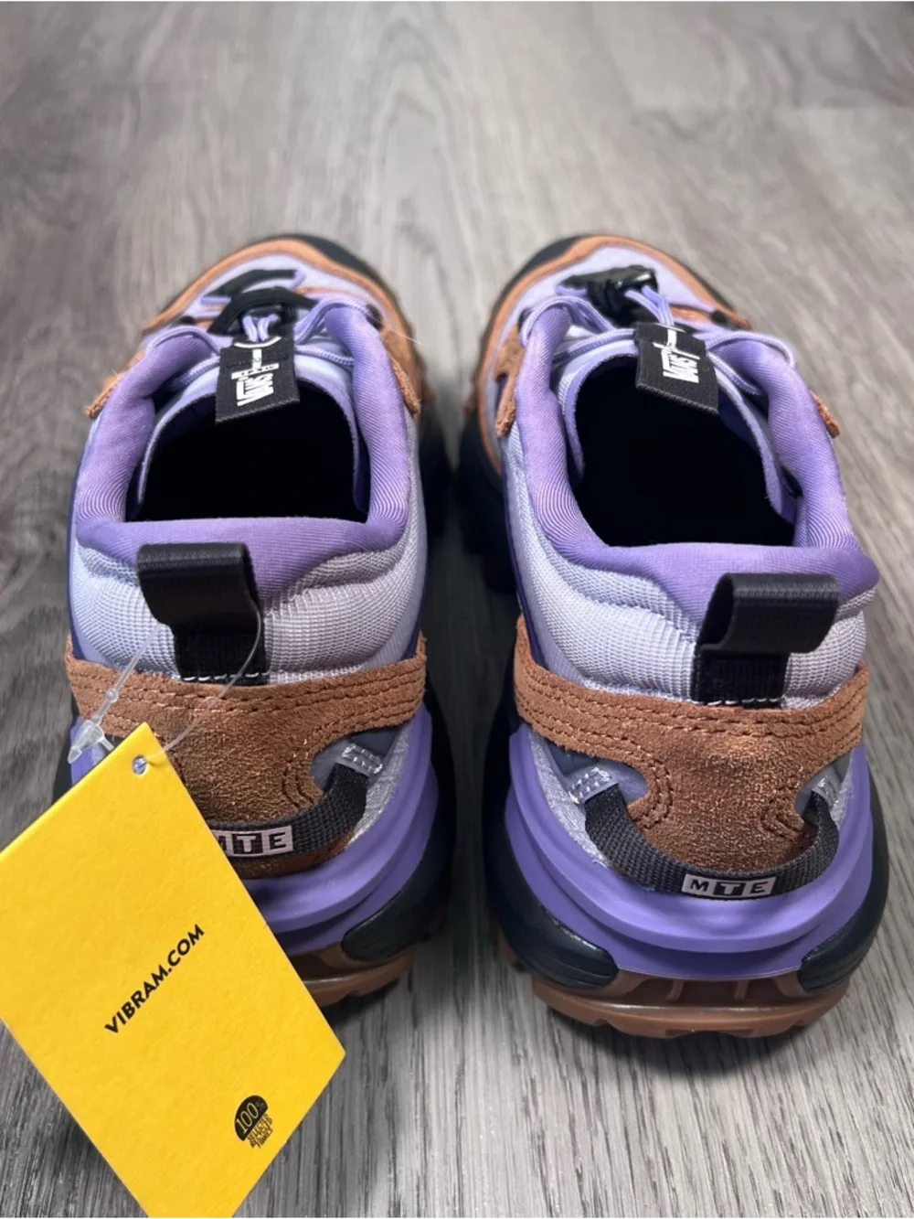 Vans Crosspath XC Purple Brown VN000D5VTUD Mens 5 / Womens 6.5 Vibram Hiking MTE